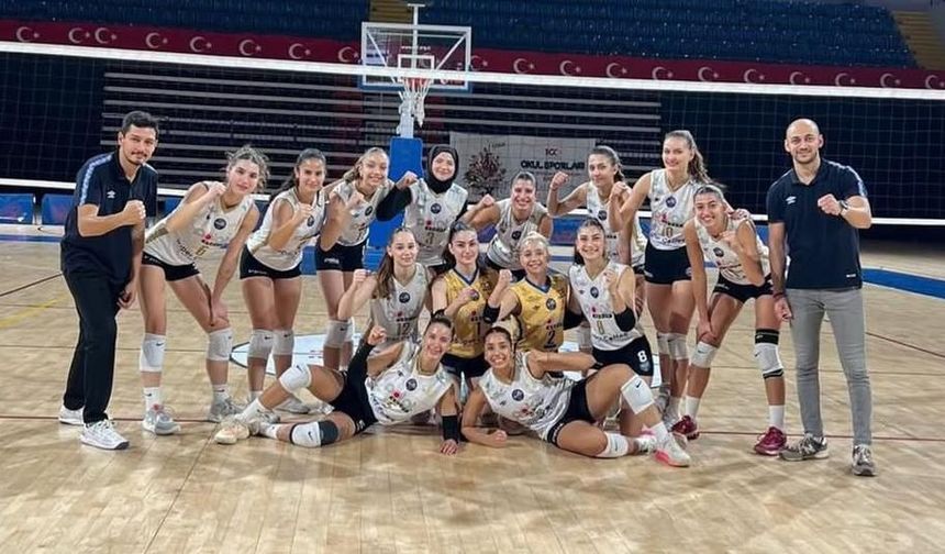 Didim Voleybol galibiyetle başladı