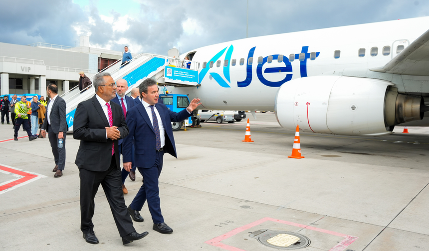 Ahmet Bolat’tan AJet’in saha ekiplerine ziyaret