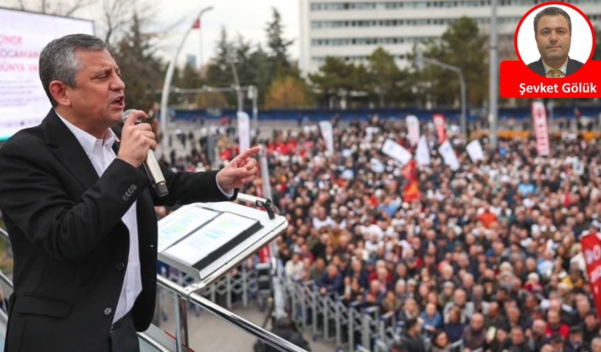 Ankara'da 'Emeklilerin ve Emekçilerin Bütçe Hakkı Mitingi' Tandoğan Meydanı'nda yapıldı