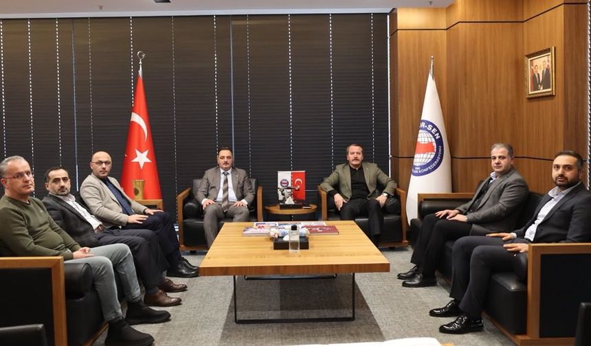 TİMBİR’den Memur-Sen Genel Başkanı Yalçın'a ziyaret