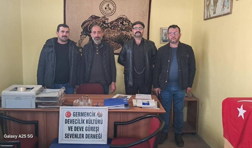Germencikli deveciler yeni başkanını seçti