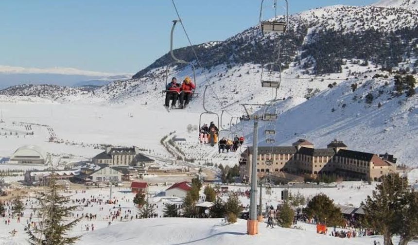 Davraz’a ilk kar düştü, sezon umudu yeşerdi