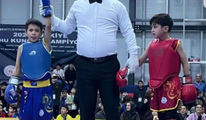 Ağasarlı evladımızdan Türkiye ikinciliği gururu