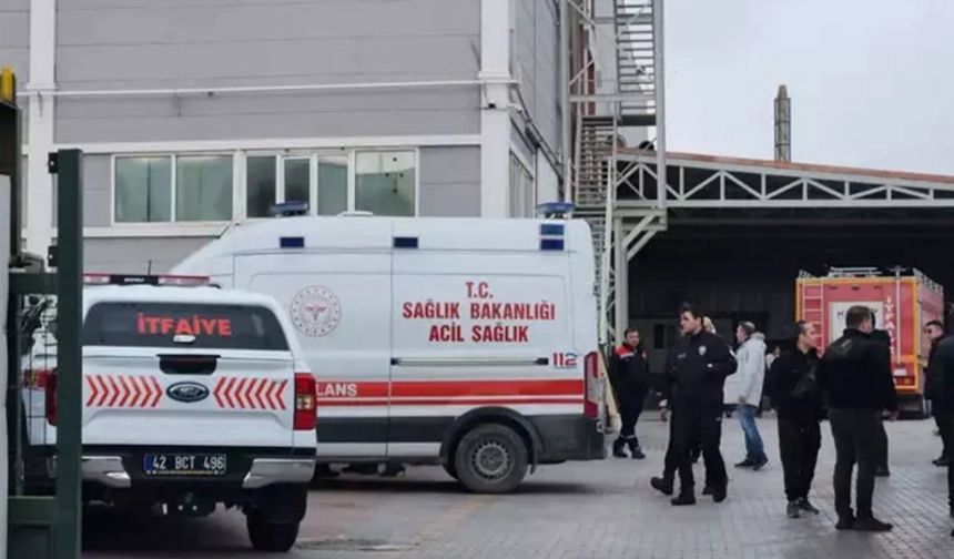 Konya’da şekerleme fabrikasında patlama: 2 işçi yaralandı