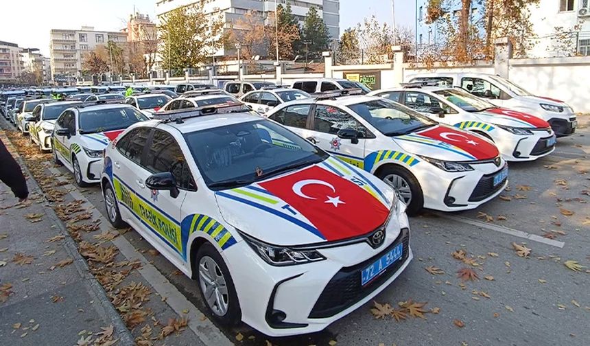 Batman emniyetine 151 yeni araç