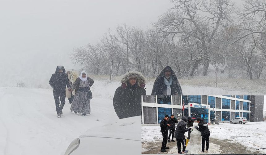 Batman’da kar sevinci: Kar kalınlığı 75 santimetreye ulaştı