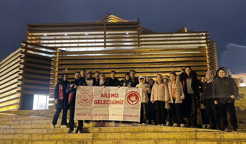 Beypazarı Sosyal Hizmet Merkezi öğrencileri geziye götürdü