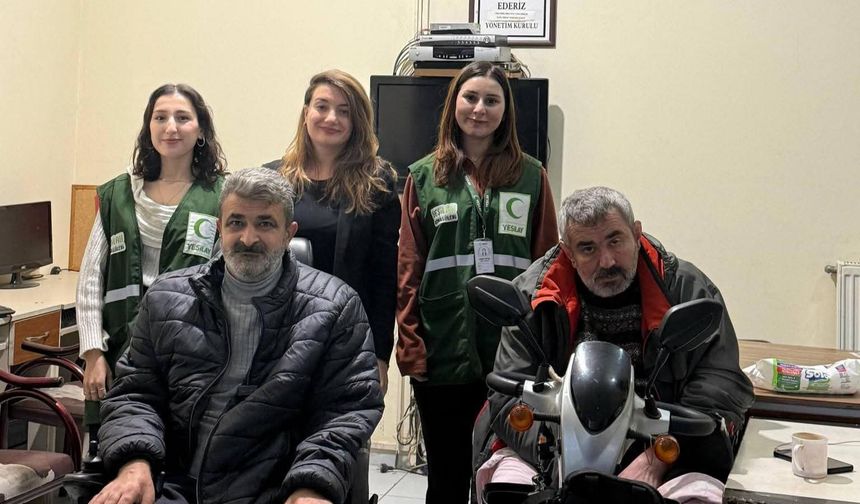 Yeşilay Kars Şubesi'nden 3 Aralık'ta anlamlı ziyaret: "Dünya güzellikler üzerine doğar"