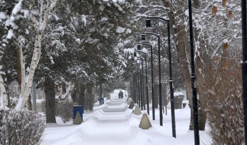 Türkiye’nin en soğuk şehri eksi 30,3 dereceyle Erzurum oldu