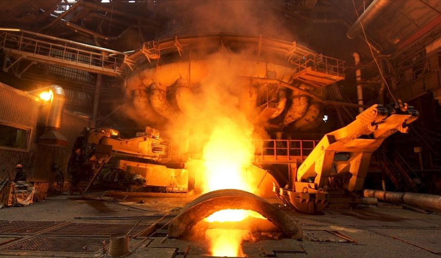 Türkiye’nin ham çelik üretimi kasım ayında arttı
