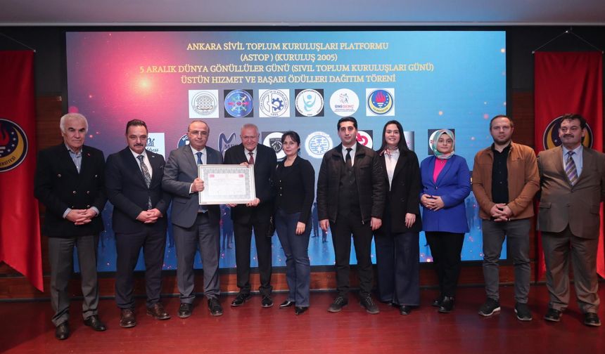 Ankara’nın En Prestijli Ödülü RİDEF’e!