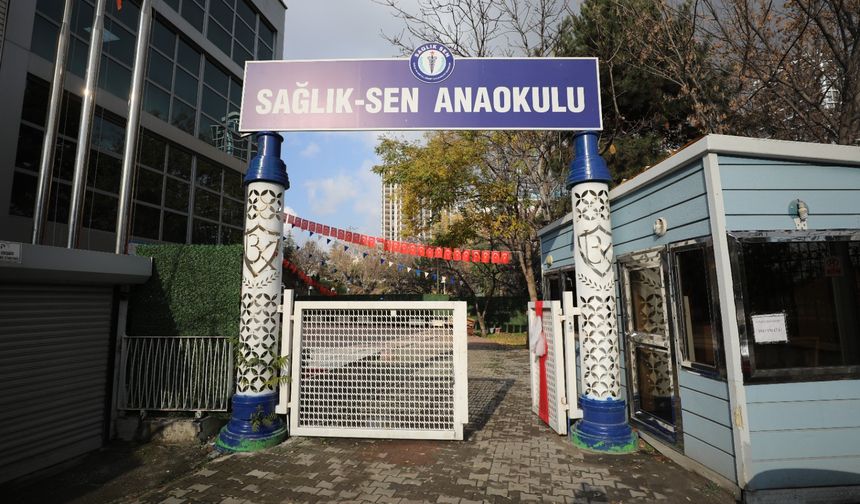 Sağlık-Sen anaokulu sağlık profesyonellerinden tam not aldı