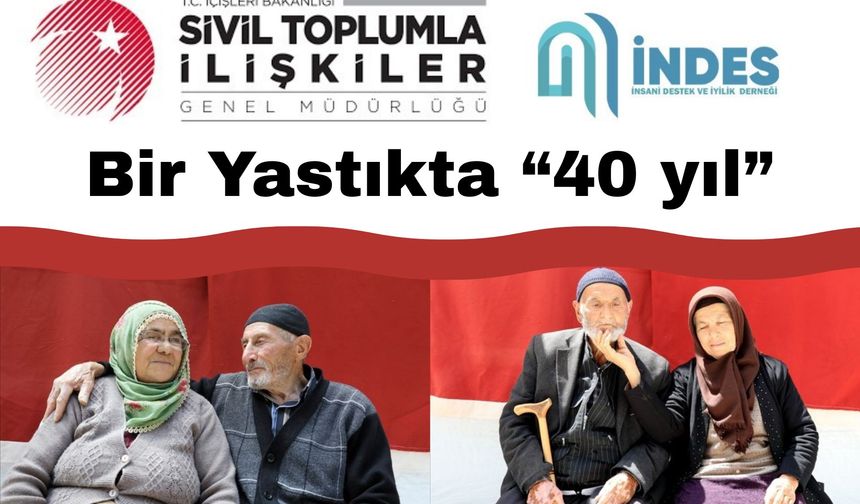 İNDES'ten anlamlı proje: 40 yıllık evliliklerin sırrı gençlere aktarılıyor