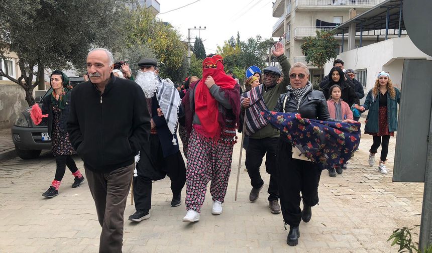 Aydın’da yeni yıl öncesi Çeştepe’de Gağan sofrası kuruldu