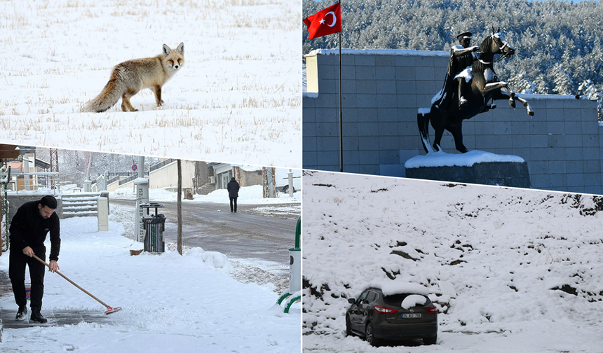 Yurdun bazı kesimlerinde kar etkili oldu