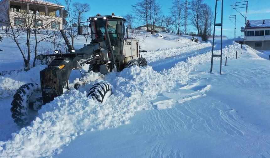 Büyükşehir kar esaretine izin vermiyor