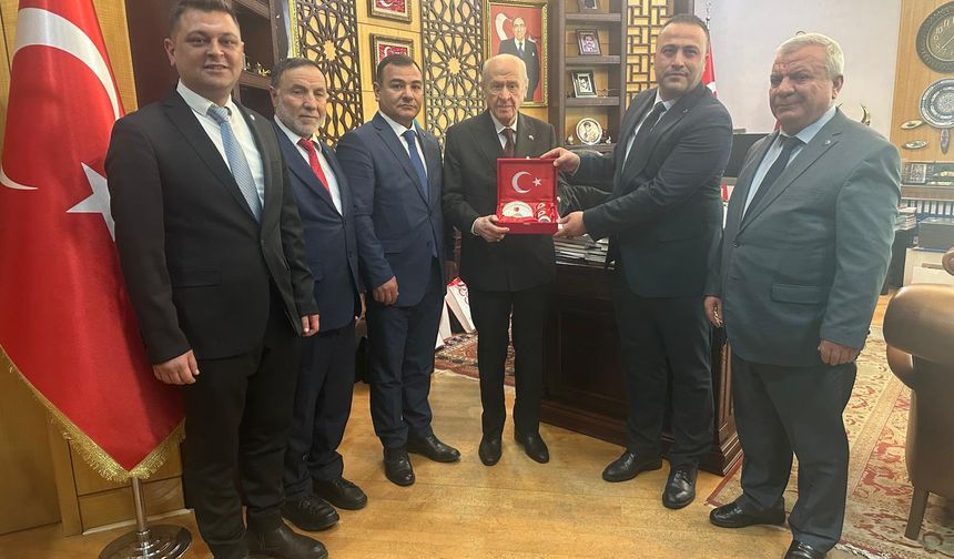 MHP Kırıkkale’den Bahçeli’ye Anlamlı Ziyaret