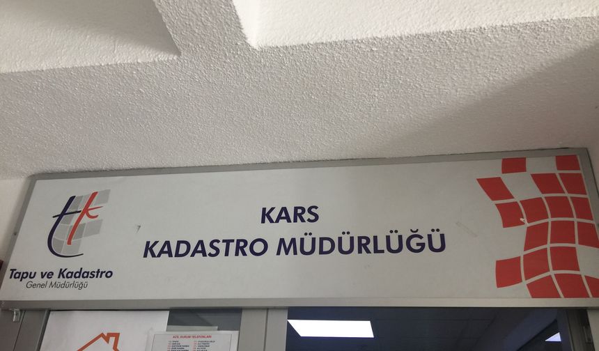Kars Kadastro İl Müdürlüğü’nün 2025 yılı faaliyetleri açıklandı