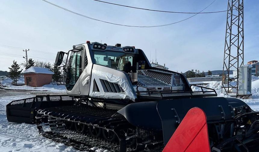 Sarıkamış Kayak Merkezi’ne Yeni Snowtrak: Pist Kalitesi Daha da Artıyor