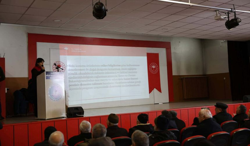 Kağızman’da üreticilere Bitki Koruma Eğitimi