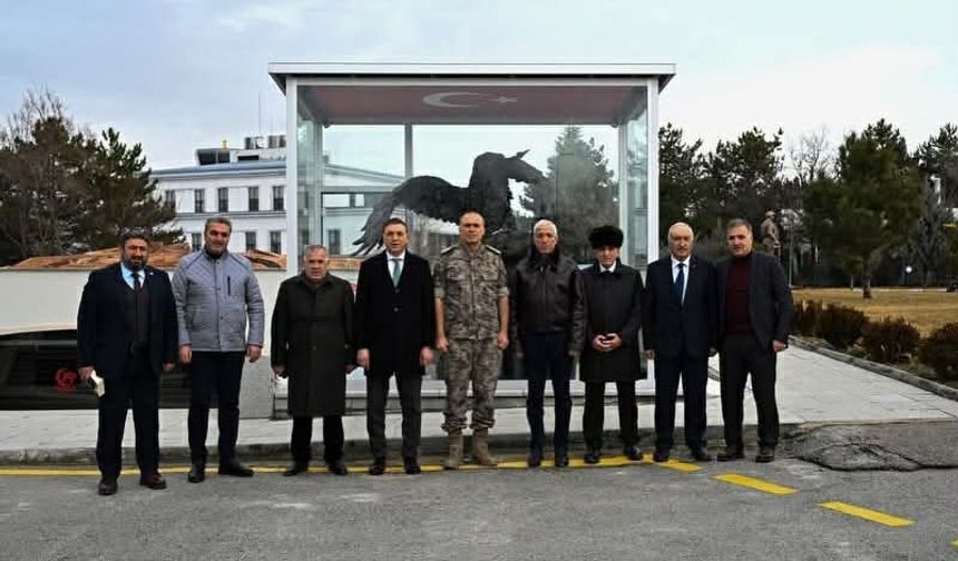 KAIFED'den Özel Harekat Başkanı Ünsal Hayal’e anlamlı ziyaret