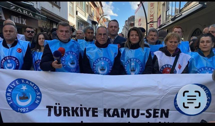 Türkiye Kamu-Sen’den mesaj