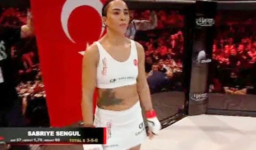 Sabriye Şengül altın madalya kazandı