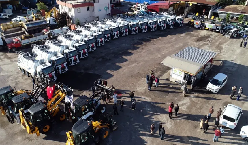 ASKİ,  iş makinesi filosunu güçlendirmeye devam ediyor