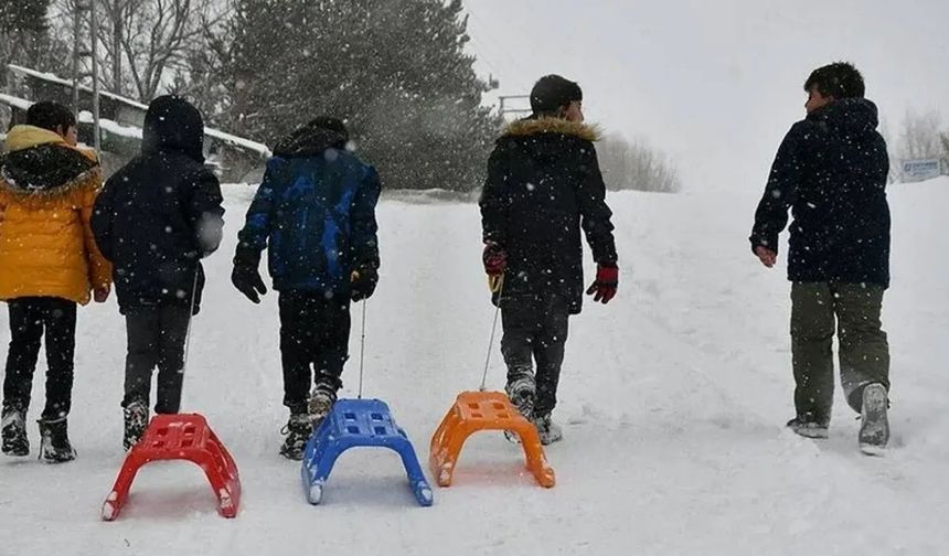 Bazı il ve ilçelerde eğitime bir gün ara verildi