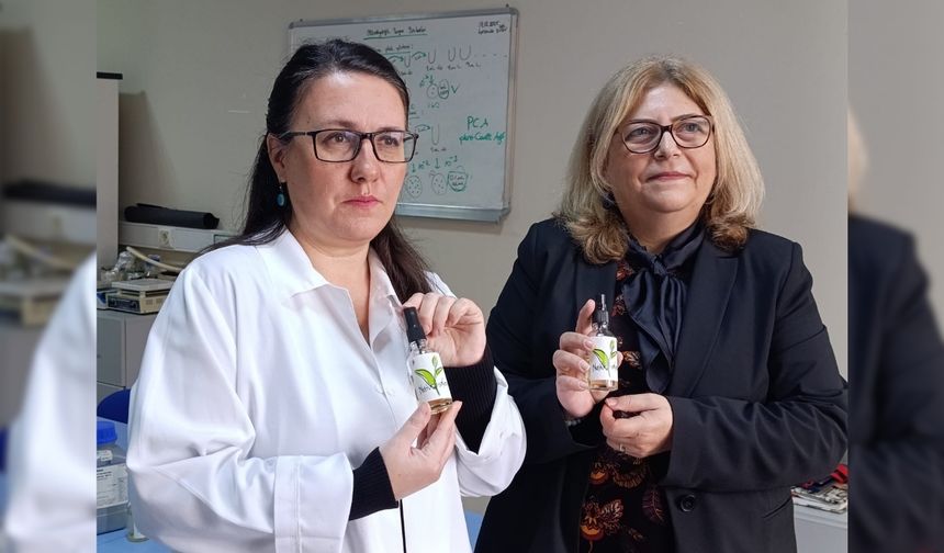 ÇOMÜ’den yerli ve yeşil teknoloji hamlesi: Çay özü temelli doğal dezenfektan patent aldı