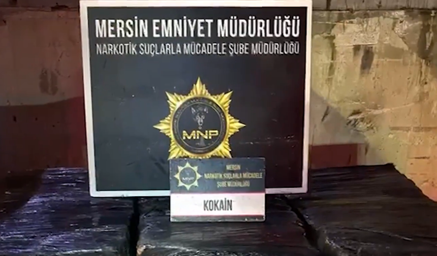 Mersin Limanı’nda uyuşturucu operasyonu: 298 Kilo Kokain ele geçirildi