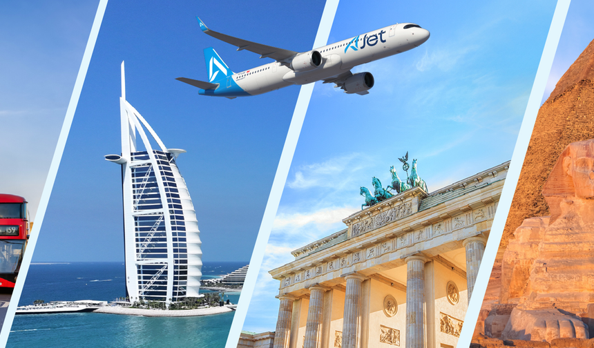 AJet’in yurt dışı bağlantılı uçuşlarında indirim