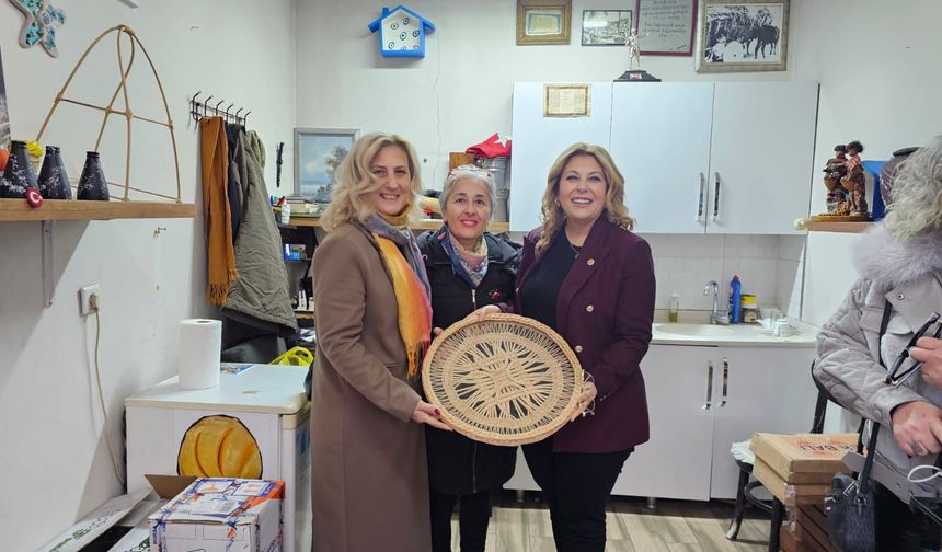 Elvan Işık Gezmiş Giresun'un sorunlarını dinliyor