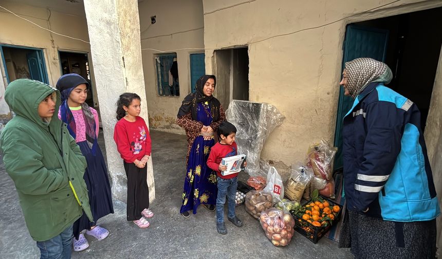 Eyyübiye'de yetim evleri şen oldu