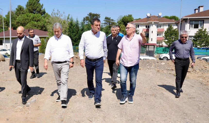 Prof. Dr. A. İ. Özdemir Devlet Hastanesi’nin otopark sorunu bitiyor