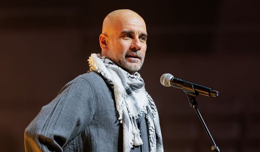 Guardiola Filistin için haykırdı: "Sessizlik en büyük silah"