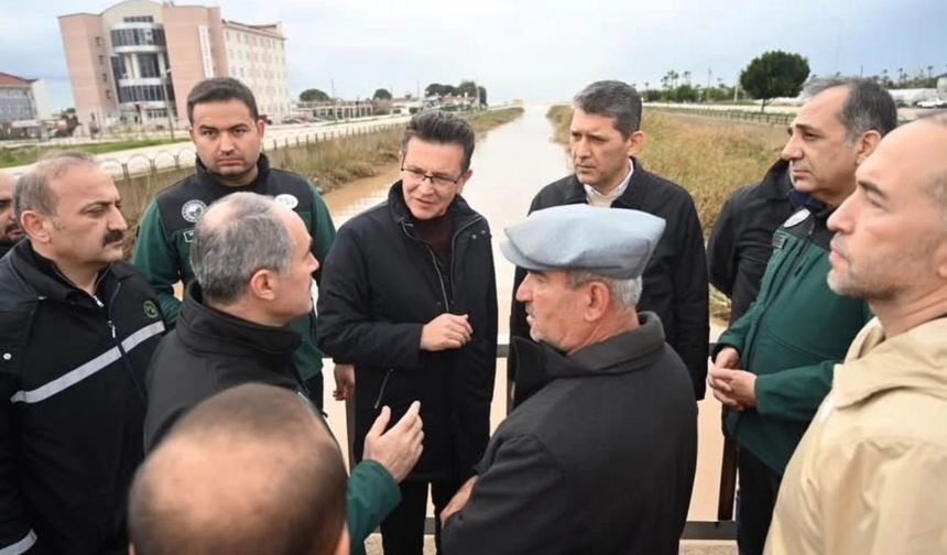 Ali Çetin Kumluca’daki çalışmaları yerinde inceledi