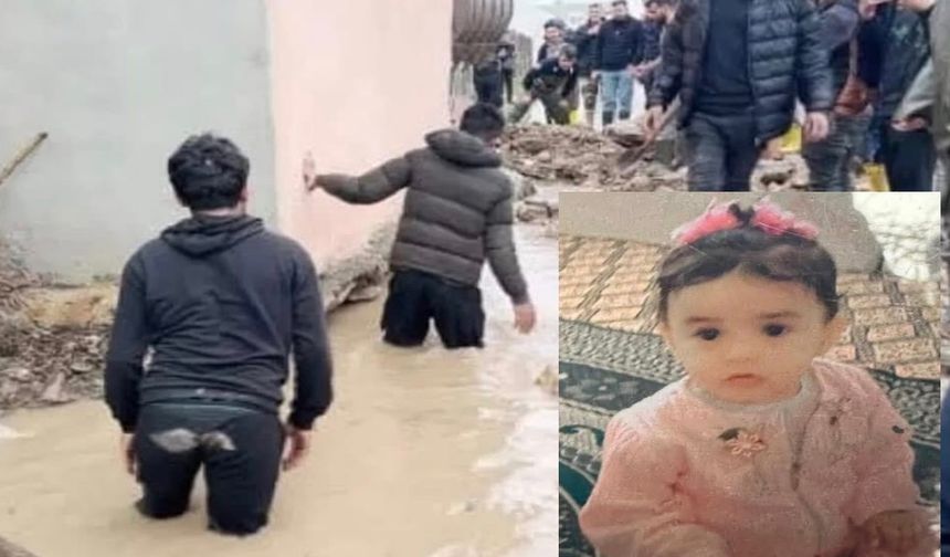 Oyun oynarken tahliye kanalına düşen 3 yaşındaki Berra hayatını kaybetti