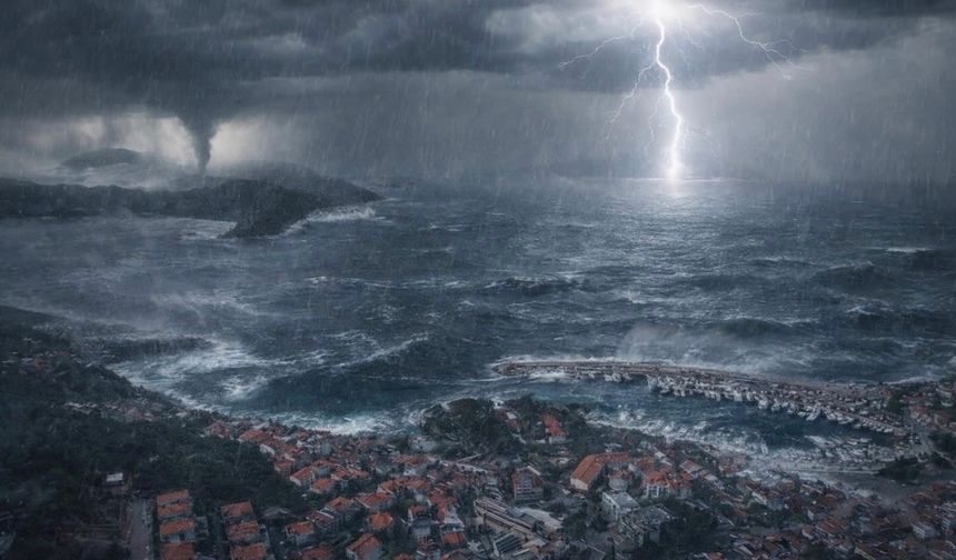 Antalya ve Batı Akdeniz için kuvvetli yağış ve fırtına uyarısı