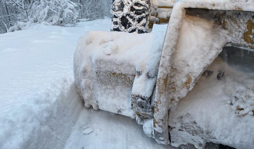 Düzce Kaynaşlı’da eğitime "kar" engeli