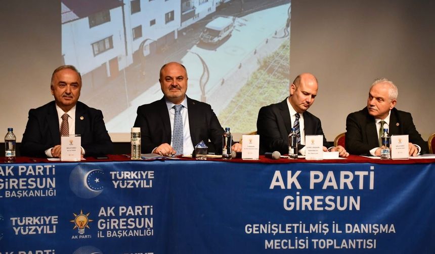 AK Parti Genel Başkan Yardımcısı Dr. Ömer İleri Giresun'da