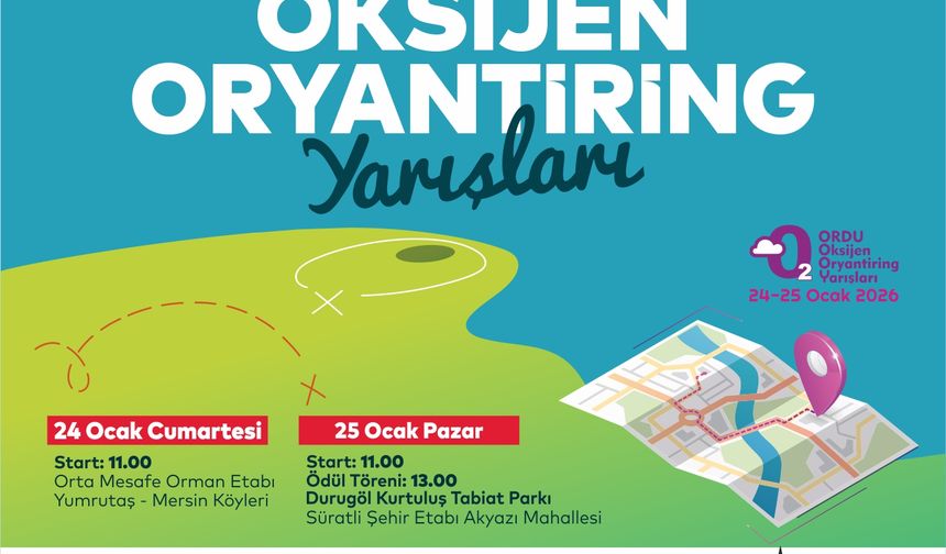 Ordu Oryantiring yarışlarına ev sahipliği yapacak