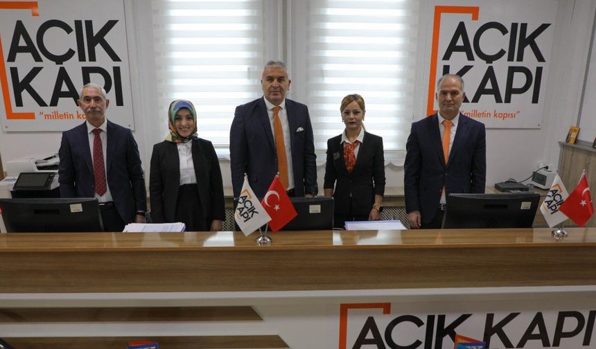 “Açık Kapı, Milletin Kapısı” Kars’ta 2025 yılında 47 bin 935 başvuruya ulaşıldı