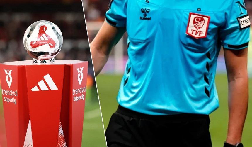 Süper Lig’de 19. haftanın hakemleri açıklandı