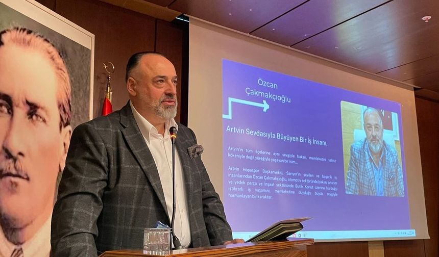 Artvin Hopaspor’un yeni başkanı Çakmakçıoğlu’ndan 1. Lig hedefi