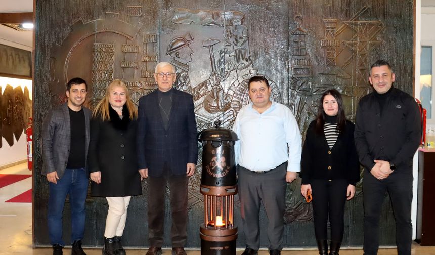 KGD Yönetiminden GMİS Genel Başkanı Yeşil’e ziyaret