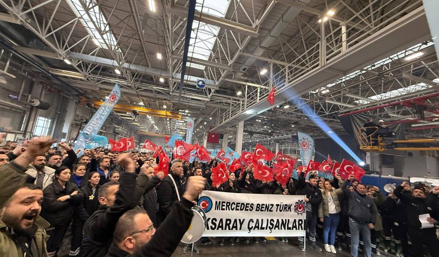 Metal işçisinin zaferi: Mercedes Aksaray ve İMER çalışanlarına rekor zam