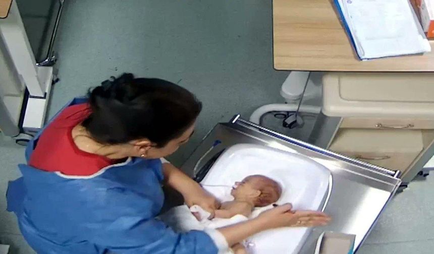 5 günlük bebeğe şiddet: Hemşire hakkında yakalama kararı