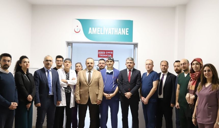 Aksaray’da önemli onkolojik cerrahi operasyon başarıyla gerçekleştirildi