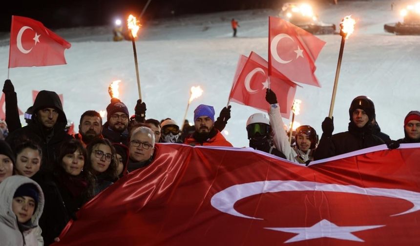 Yıldız Dağı’nda kayak sezonu açıldı